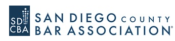 San Diego County Bar Association Logo