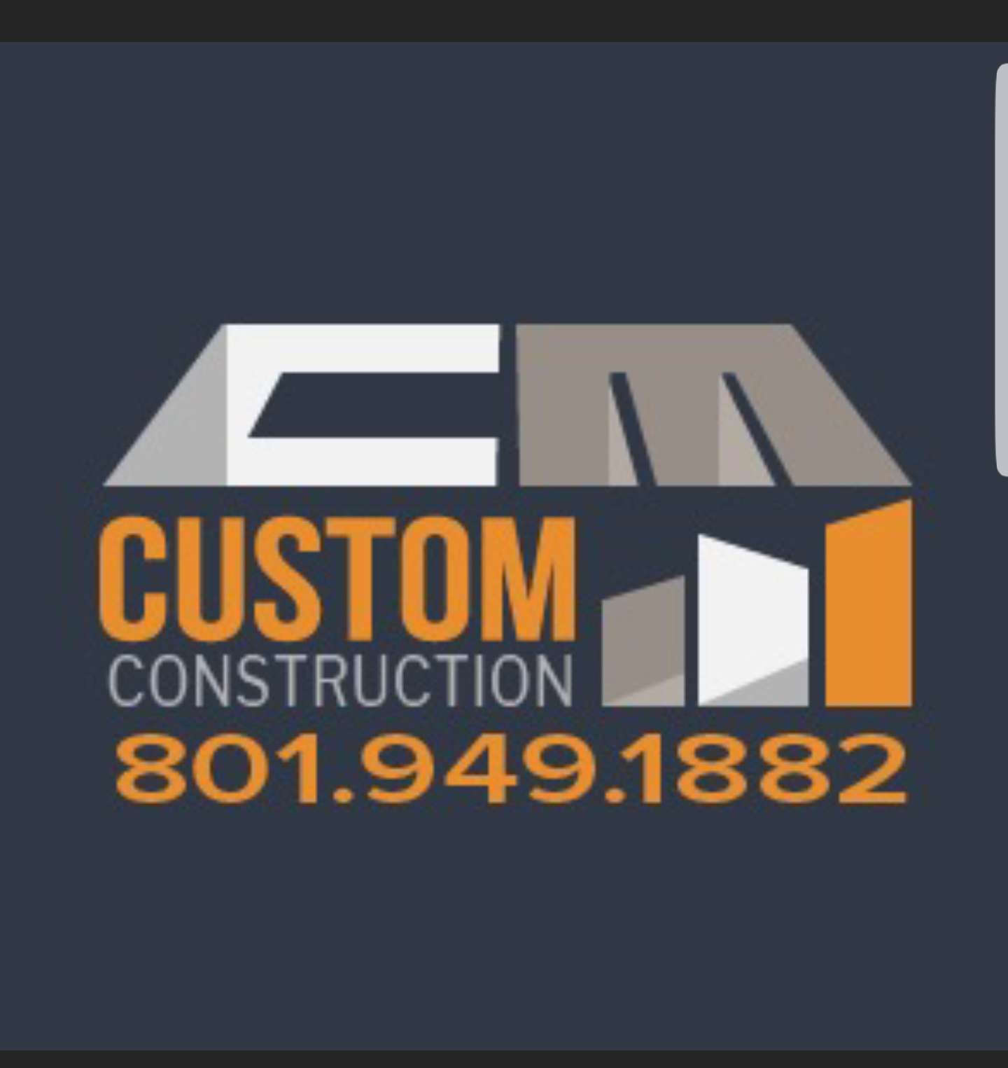 CM Custom Construction, LLC Logo
