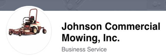 Johnson Commercial Mowing, Inc. Logo