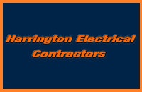 Harrington Electrical Contractors division of Harrington. Logo