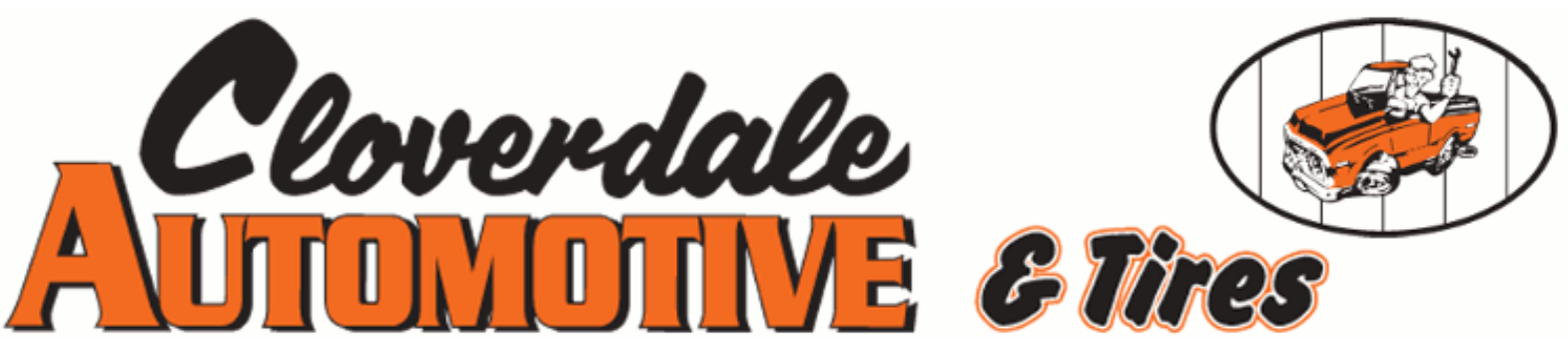 Cloverdale Automotive and Tires Logo