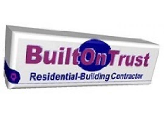 Built on Trust Residential - Building Contracting Logo