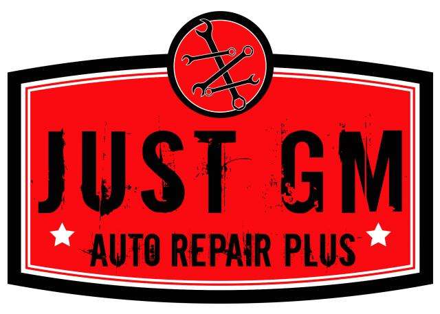 Just GM Auto & Truck Repair Plus Logo