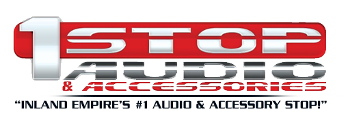 1 Stop Audio & Accessories Logo