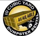 a 10yd Dumpster Logo