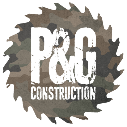 P & G Construction Logo