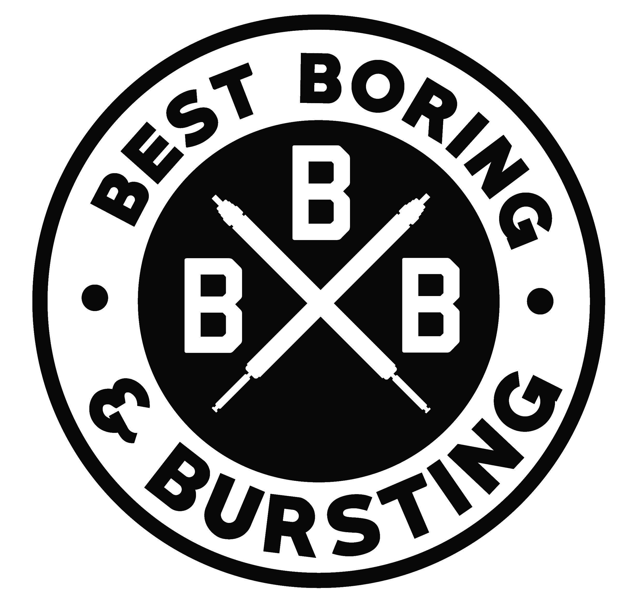 Best Boring and Bursting Logo