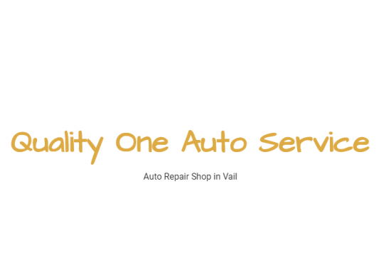 Quality One Auto Service Logo