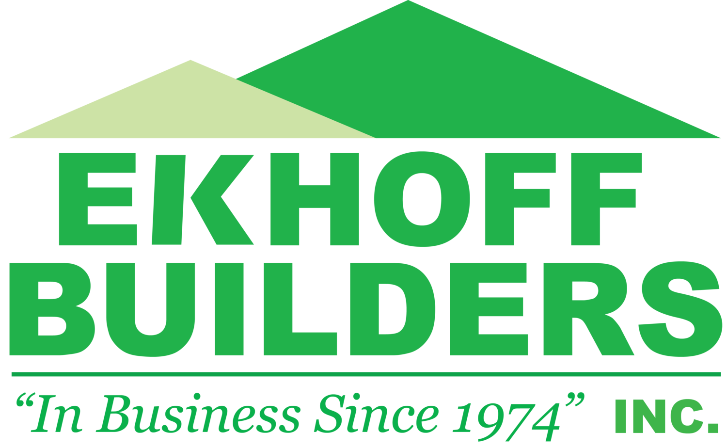 Ekhoff Builders, Inc. Logo