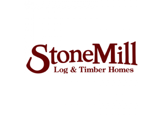 Stonemill Log & Timber Homes Logo