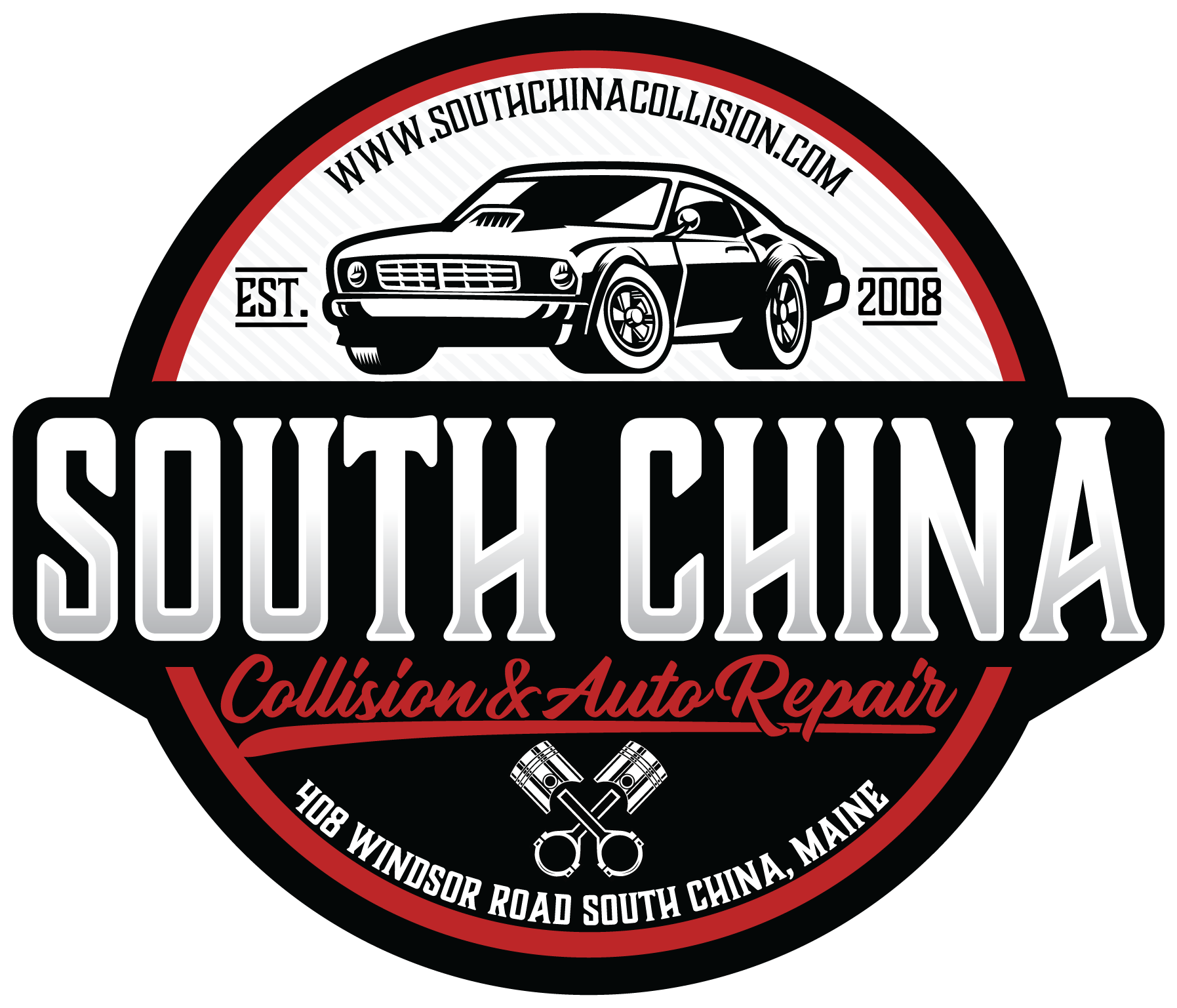 South China Collision & Auto Repair Logo