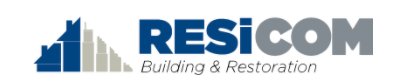 Resicom Inc Building & Restoration Logo