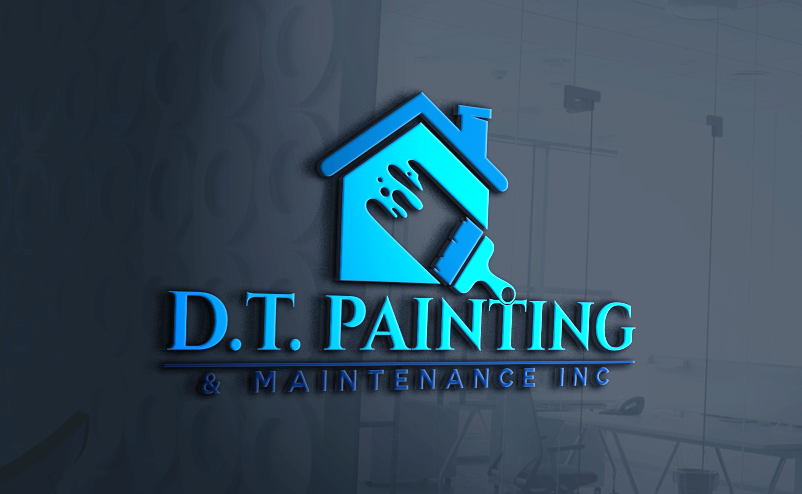 D T Painting & Maintenance, Inc. Logo
