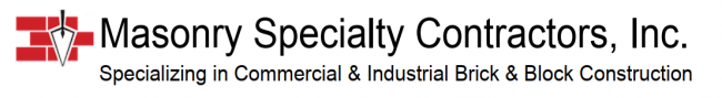Masonry Specialty Contractors, Inc. Logo