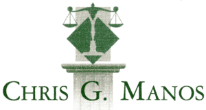 Chris G Manos Attorney at Law Logo