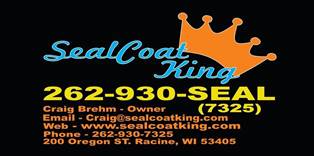 Sealcoat King of Wisconsin Logo