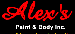 Alex's Paint & Body Logo