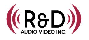 R & D Audio Video Inc Logo