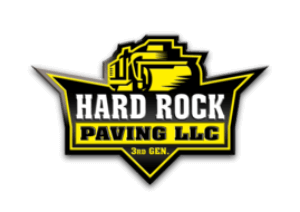 Hard Rock Paving LLC. Logo