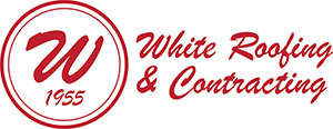White Roofing & Contracting Logo