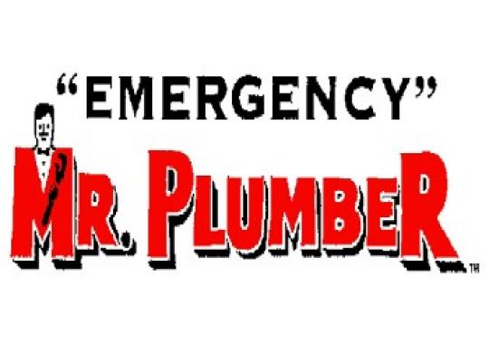 "Emergency" Mr. Plumber Logo