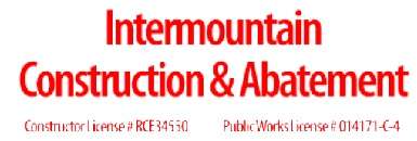 Intermountain Construction & Abatement Logo