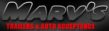 Marv's Trailers & Auto Acceptance  Logo