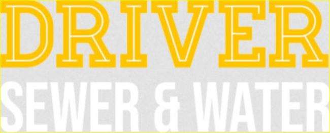 Driver Sewer & Water, Inc. Logo