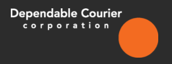 Dependable Courier Corporation Logo