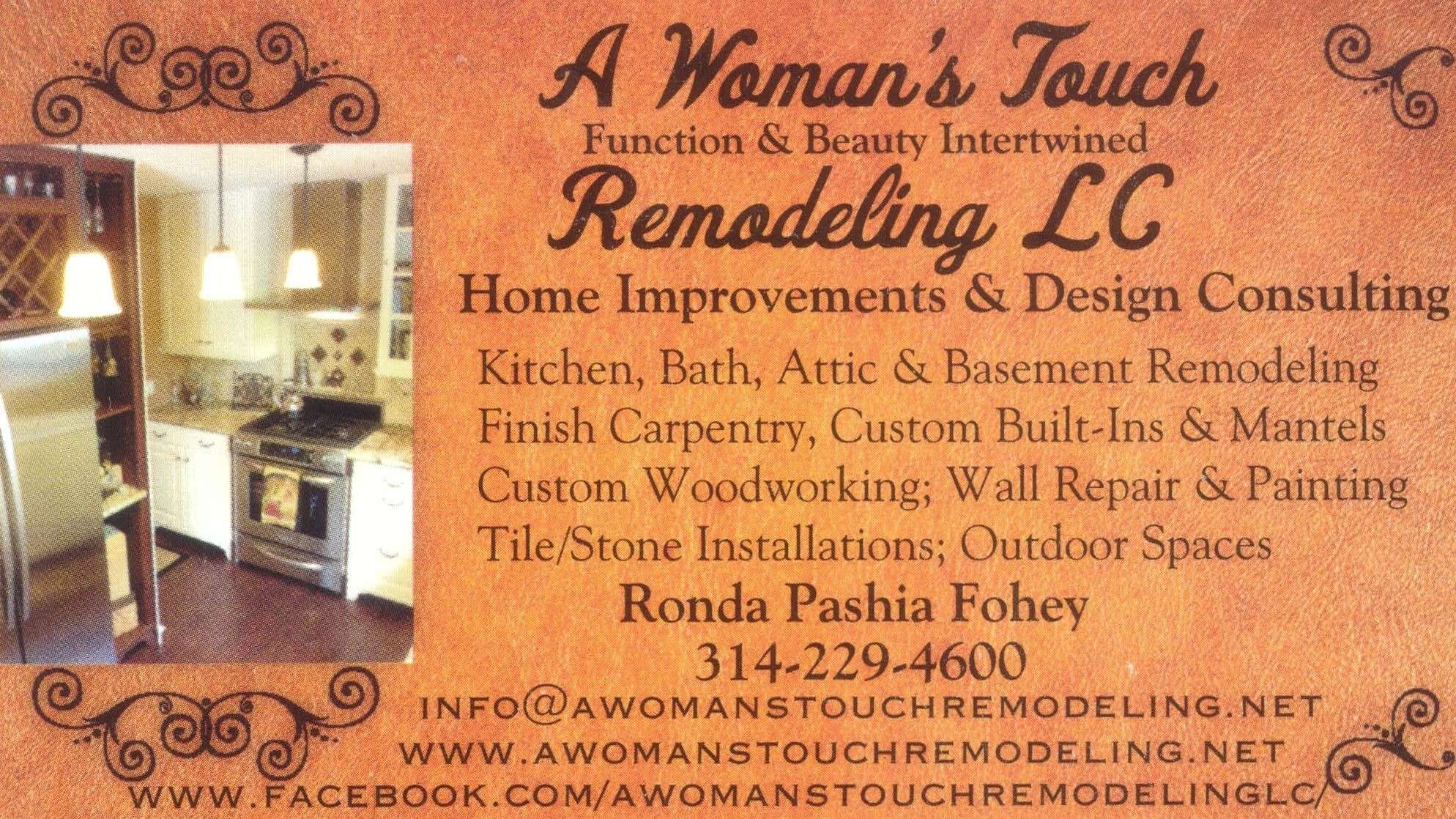 A Woman's Touch Remodeling, LLC Logo