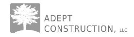Adept Construction LLC Logo