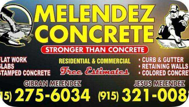 Melendez Concrete Group LLC Logo