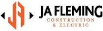 J.A. Fleming Construction Co. Logo