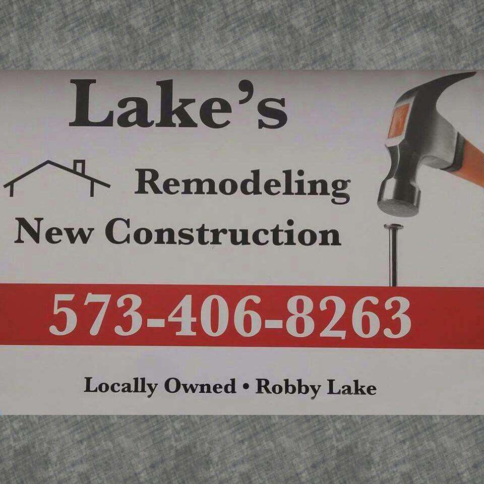 Lake's Remodeling & New Home Construction Logo