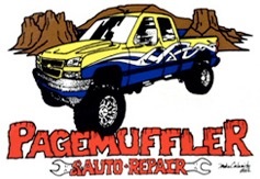 Page Muffler & Auto Repair Logo