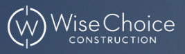 Wise Choice Construction  Logo