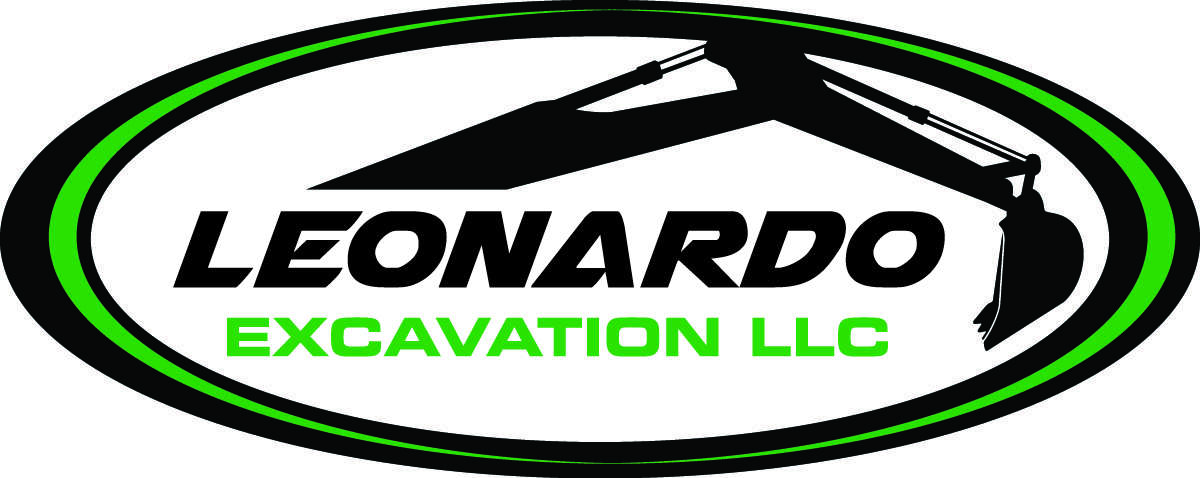 Leonardo Excavation Logo