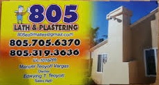 805 - Lath & Plastering Logo