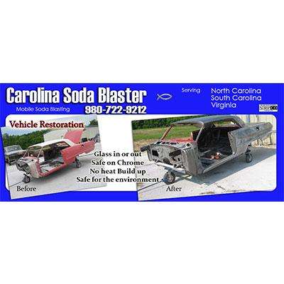 Carolina Soda Blaster of North Carolina, Inc. Logo