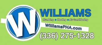 Williams Plumbing, Heating & Air Conditioning Logo