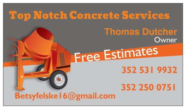 Top Notch Concrete Services Logo