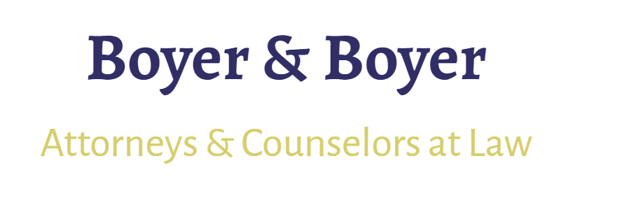 Boyer & Boyer Attorneys at Law Logo