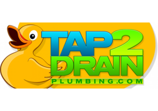 Tap 2 Drain Plumbing Logo