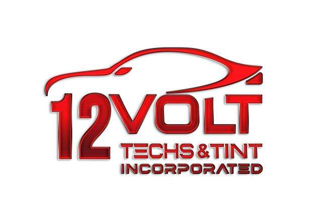 12 Volt Techs & Tint, Inc. Logo