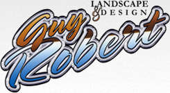 Guy Robert Landscape & Design Logo