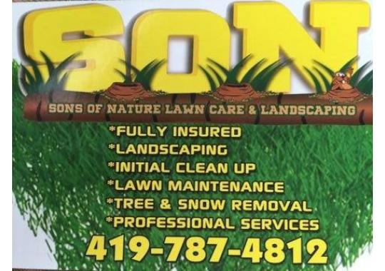 Sons of Nature Lawn Care LLC Logo