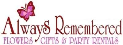 Always Remembered Flowers & Gifts Logo