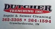 Dutcher Trenching, Inc. Logo