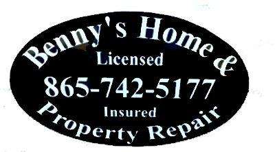 Benny's Home and Property Repair Logo