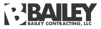 Bailey Contracting LLC Logo